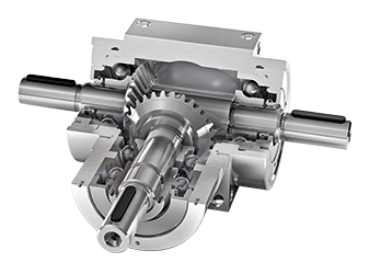 VPC & VP Series Performance Plus Mini Right Angle Spiral Bevel Gearboxes &  Gear Reducers